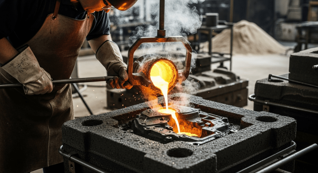 What Are the Differences Between Green Sand Casting and Resin Sand Casting