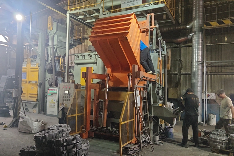 sand casting facility with advanced equipment in kt metal castings
