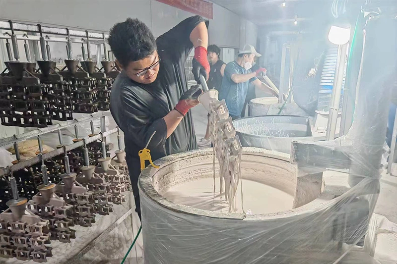 Shell Building in investment casting