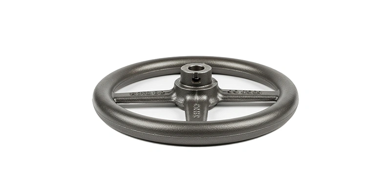 a custom handwheel casting