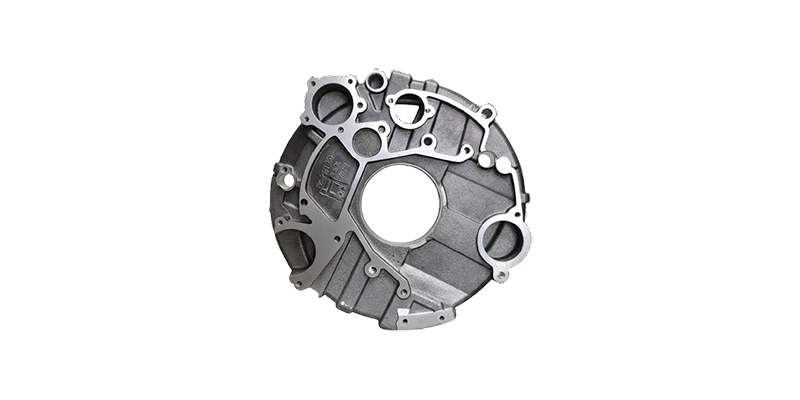 custom flywheel housing by metal castings