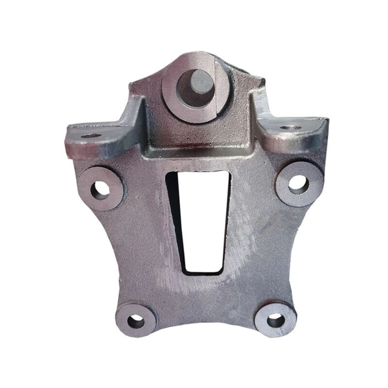 Iron casting featuring a central hole designed for a bolt